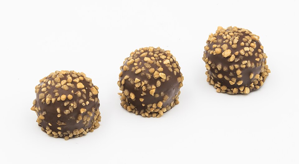 Bombones de avellana