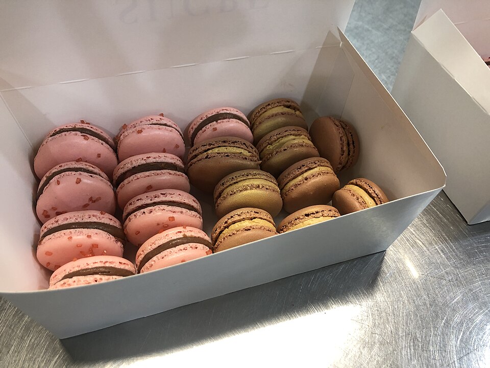 Caja de macarons