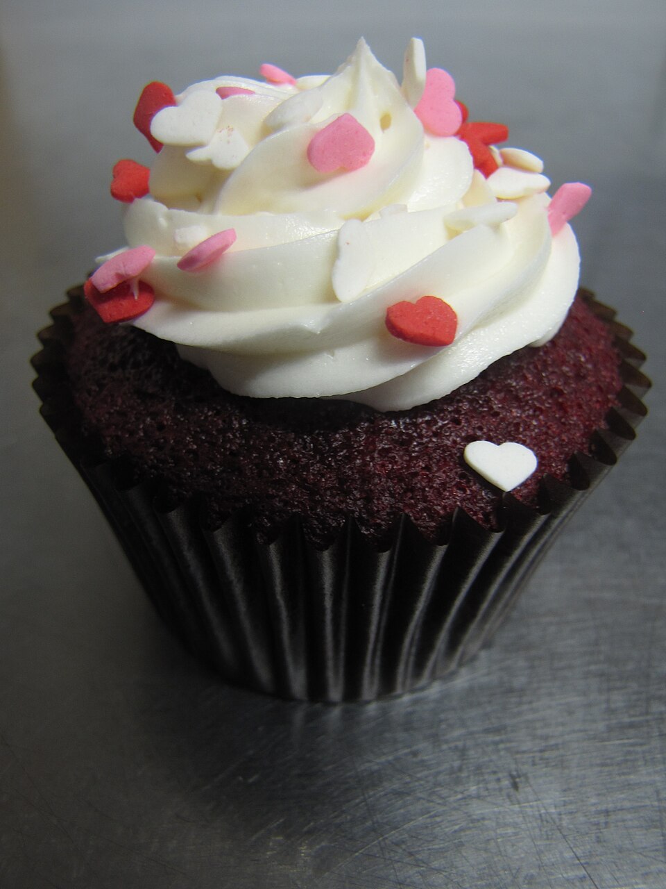 Cupcake de frambuesa